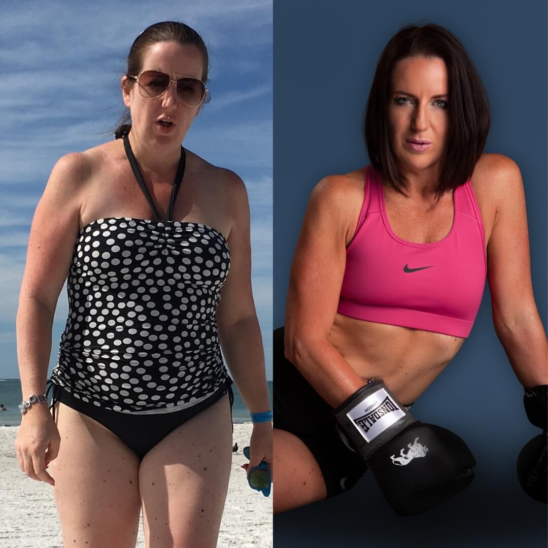 Gail's progress photographs
