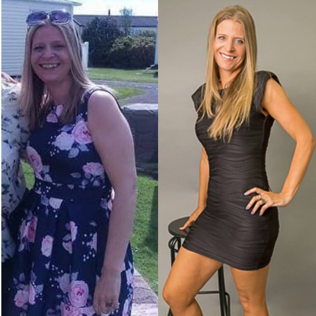 Krissi's progress photographs