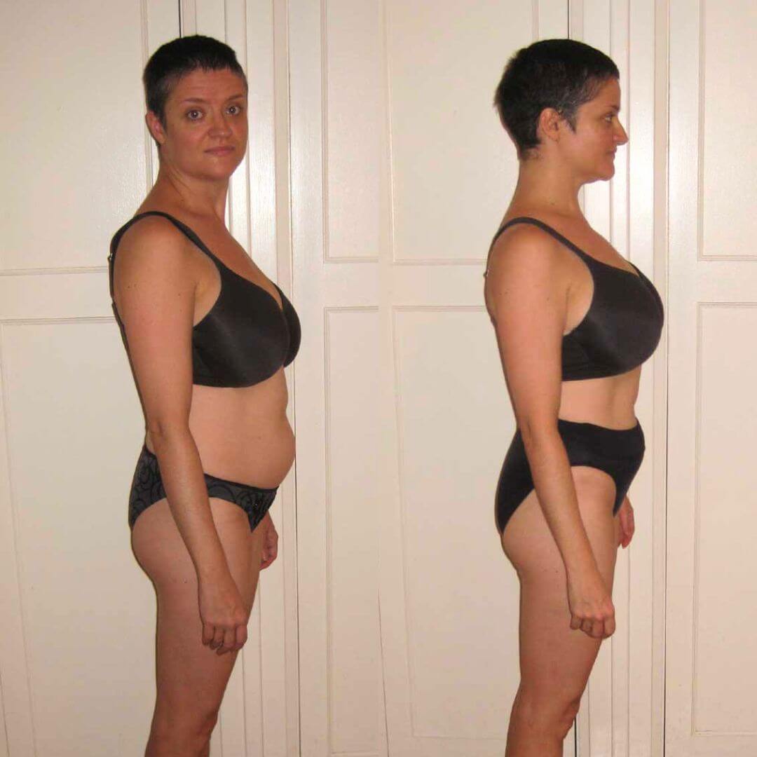Marilla at the start of her 21-day transformation